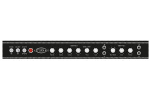 front panel of Artisan 30H valve electric guitar amp head