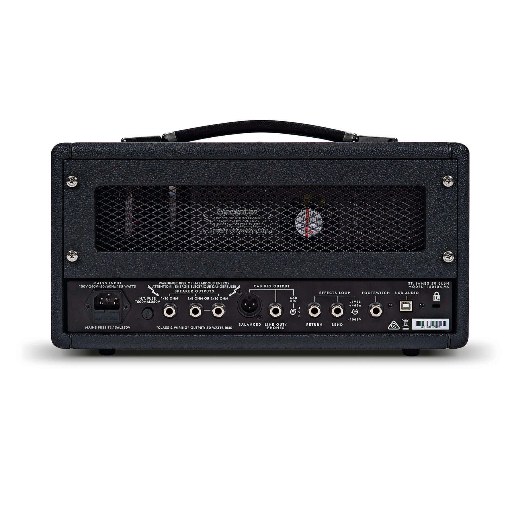 St. James 50 6L6 Head - Blackstar - German